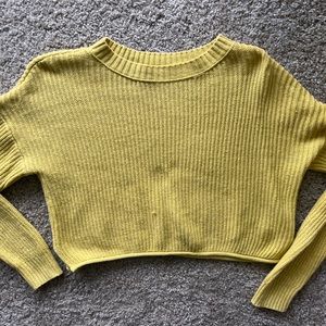 Cute cropped sweater